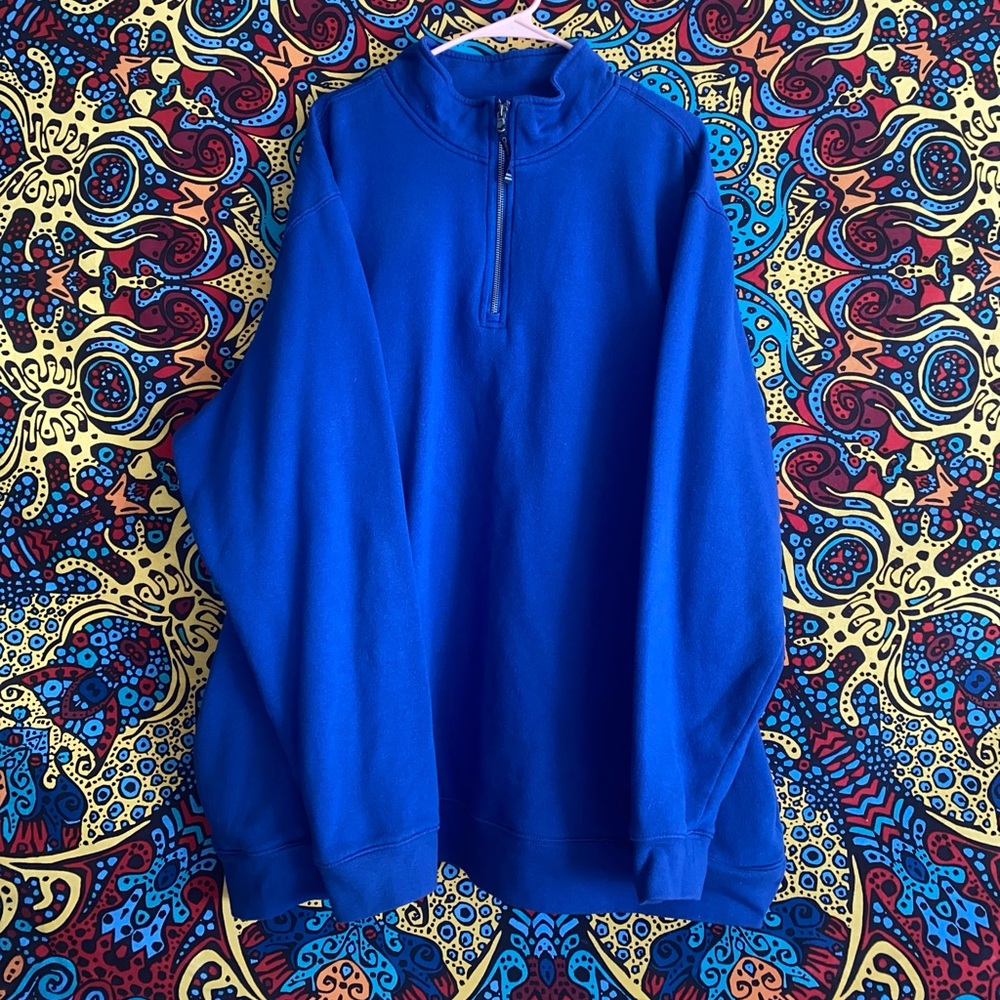 3XL Charles River Apparel 3/4 zip